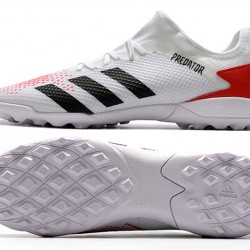 Adidas Predator Mutator 20.3 L TF Low White Orange Black Soccer Cleats