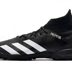 Adidas Predator Mutator 20.3 TF High Black White Soccer Cleats