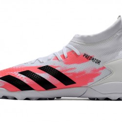 Adidas Predator Mutator 20.3 TF High White Pink Black Soccer Cleats