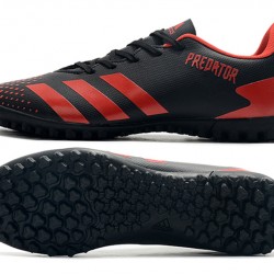 Adidas Predator Mutator 20.4 TF Low Black Red Soccer Cleats