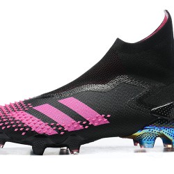 Adidas Predator Mutator 20 FG High Black Purple Soccer Cleats