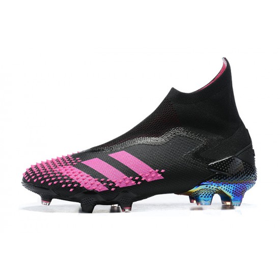 Adidas Predator Mutator 20 FG High Black Purple Soccer Cleats