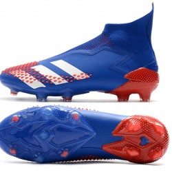 Adidas Predator Mutator 20 FG High Blue White Red Soccer Cleats