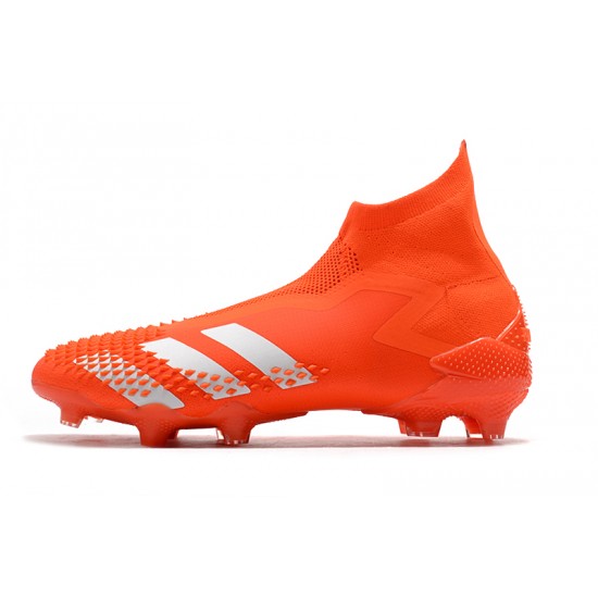 Adidas Predator Mutator 20 FG High Orange Silver Soccer Cleats