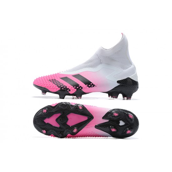 Adidas Predator Mutator 20 FG High Peach White Black Soccer Cleats