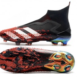 Adidas Predator Mutator 20 FG High White Black Red Soccer Cleats