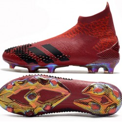 Adidas Predator Mutator 20 FG High Win-Red Black Soccer Cleats