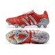 Adidas Predator Mutator 20 FG Low Red Silver Soccer Cleats