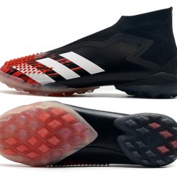 Adidas Predator Mutator 20 TF Black Red White Soccer Cleats