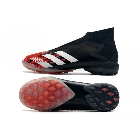 Adidas Predator Mutator 20 TF Black Red White Soccer Cleats