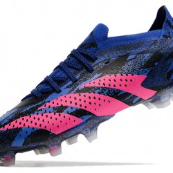 Adidas Predator Accuracy Paul Pogba .1 FG Blue Pink Black Soccer Cleats