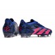 Adidas Predator Accuracy Paul Pogba .1 FG Blue Pink Black Soccer Cleats