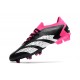 Adidas Predator Accuracy Paul Pogba .1 FG White Peach Black Soccer Cleats