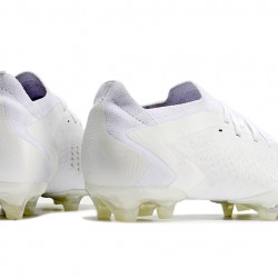 Adidas Predator Accuracy Paul Pogba .1 FG White Soccer Cleats