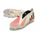 Adidas Predator Edge High FG Beige Red Black Soccer Cleats