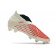 Adidas Predator Edge High FG Beige Red Black Soccer Cleats