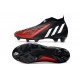 Adidas Predator Edge High FG Black White Red Soccer Cleats