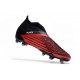 Adidas Predator Edge High FG Black White Red Soccer Cleats