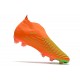 Adidas Predator Edge High FG Orange Green Soccer Cleats