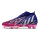 Adidas Predator Edge High FG Peach Blue Silver Soccer Cleats