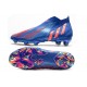 Adidas Predator Edge High FG Pink Blue Soccer Cleats