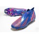 Adidas Predator Edge High FG Pink Blue Soccer Cleats