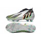 Adidas Predator Edge High FG Silver Black Green Soccer Cleats