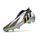 Adidas Predator Edge High FG Silver Black Green Soccer Cleats