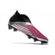 Adidas Predator Edge High FG Silver Black Win Red Soccer Cleats