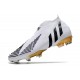 Adidas Predator Edge High FG White Black Gold Soccer Cleats