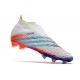 Adidas Predator FIFA World Cup Qatar 2022 Edge High FG White Blue Orange Soccer Cleats