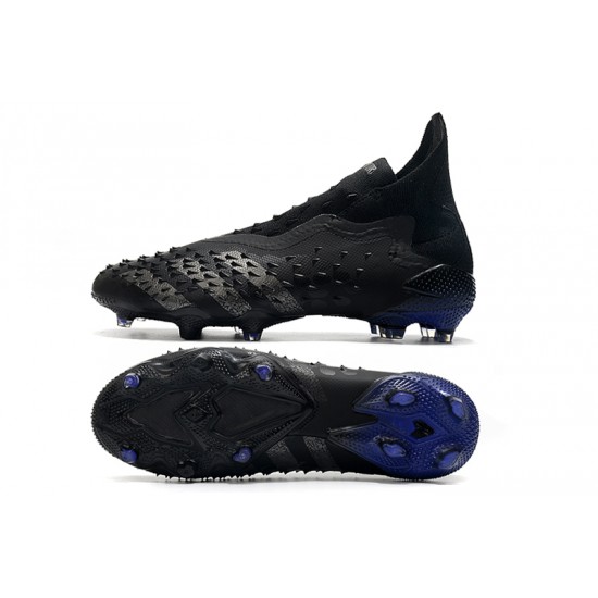 Adidas Predator Freak .1 High FG All Black Soccer Cleats