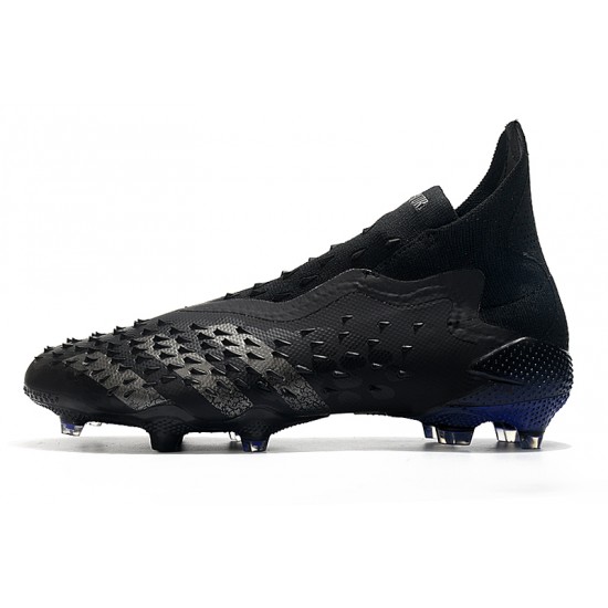 Adidas Predator Freak .1 High FG All Black Soccer Cleats