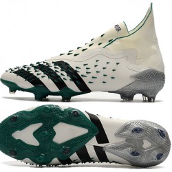 Adidas Predator Freak .1 High FG Beige Black Green Soccer Cleats