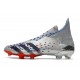 Adidas Predator Freak .1 High FG Silver Black Red Soccer Cleats