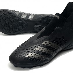 Adidas Predator Freak .1 High TF All Black Soccer Cleats