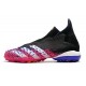 Adidas Predator Freak .1 High TF Black Peach Silver Soccer Cleats