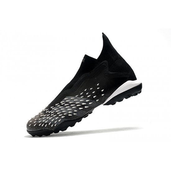 Adidas Predator Freak .1 High TF Black White Soccer Cleats