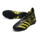 Adidas Predator Freak .1 High TF Black Yellow Soccer Cleats