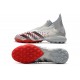 Adidas Predator Freak .1 High TF Grey Orange Black Soccer Cleats