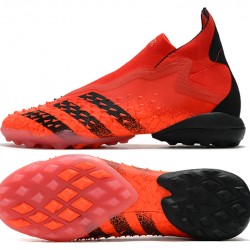 Adidas Predator Freak .1 High TF Red Black Soccer Cleats