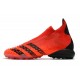 Adidas Predator Freak .1 High TF Red Black Soccer Cleats