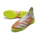 Adidas Predator Freak .1 High TF Silver Yellow Orange Soccer Cleats