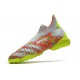 Adidas Predator Freak .1 High TF Silver Yellow Orange Soccer Cleats