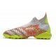 Adidas Predator Freak .1 High TF Silver Yellow Orange Soccer Cleats