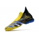 Adidas Predator Freak .1 High TF Yellow Black Blue Soccer Cleats