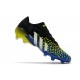 Adidas Predator Freak .1 Low FG Black Blue Yellow Soccer Cleats