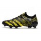 Adidas Predator Freak .1 Low FG Black Yellow Soccer Cleats