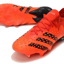 Adidas Predator Freak .1 Low FG Orange Black Soccer Cleats