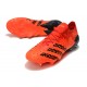 Adidas Predator Freak .1 Low FG Orange Black Soccer Cleats